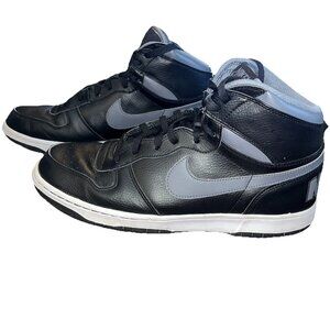 Nike Big High Top Athletic Tennis Shoes black grey Lace Up Rubber Sole  Sz 13